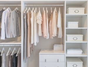 Organized Master Closet